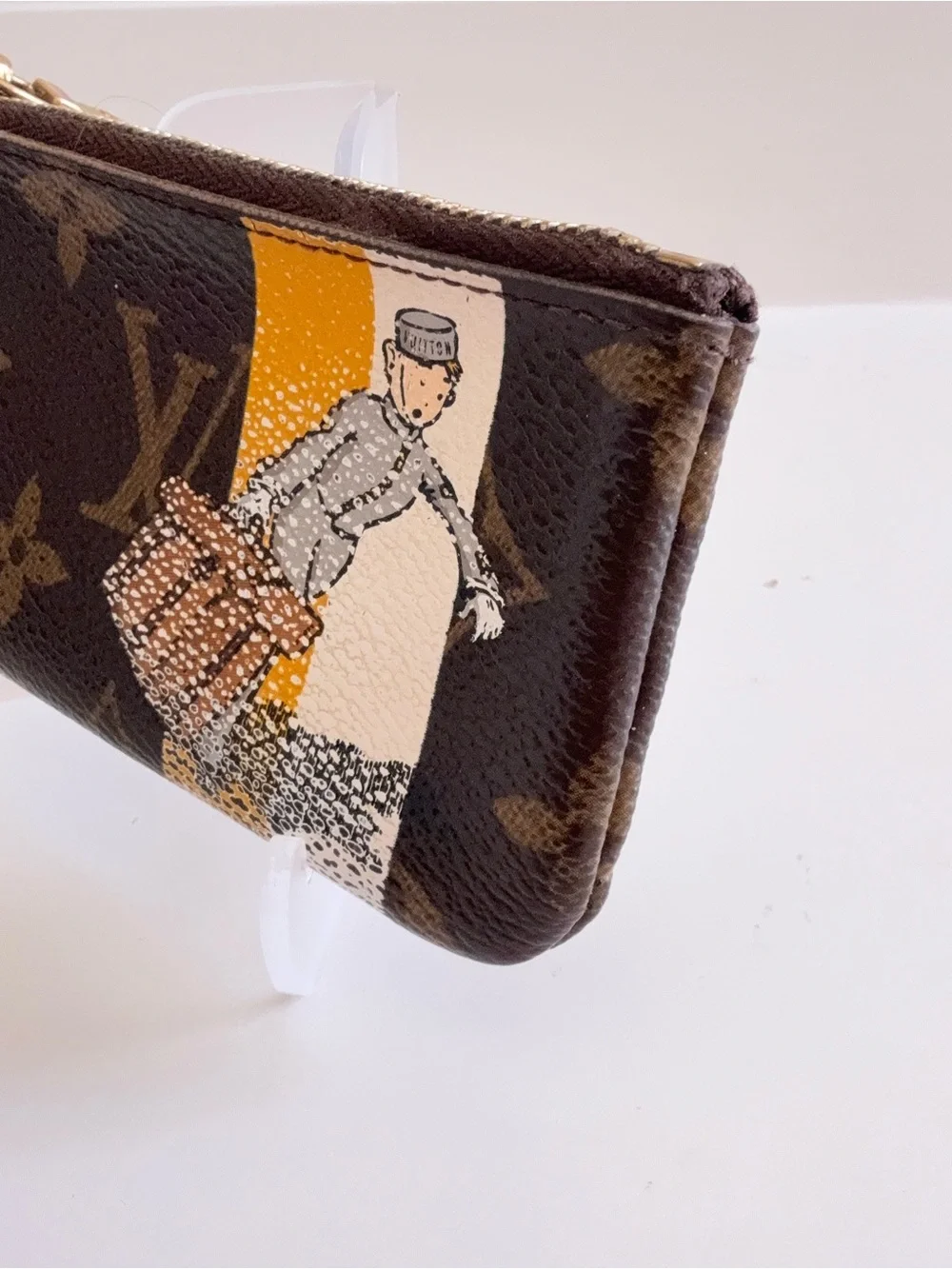 Louis‎ Vuitton Monogram Groom Bellboy Pochette Cles Key Pouch Coin Card Holder